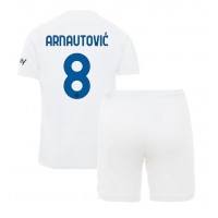 Inter Milan Marko Arnautovic #8 Replica Away Minikit 2023-24 Short Sleeve (+ pants)